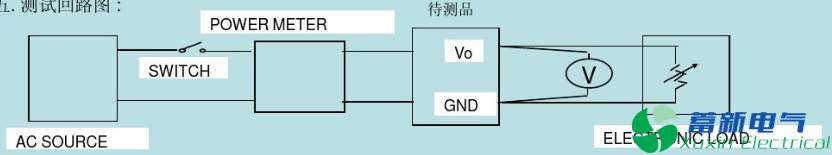 直流开关电源测试项目有哪些？
